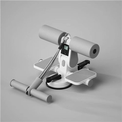 Тренажер для пресса с двойными присосками, регулируемой высотой