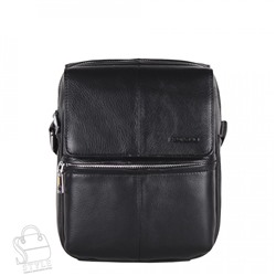 Сумка мужская кожаная 2082BSH black Heanbag