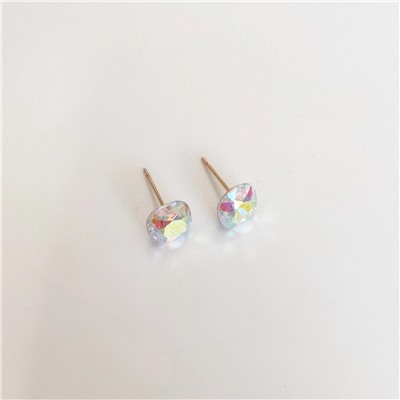 Серьги с кристаллами Swarovski