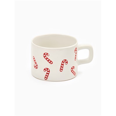 Кружка новогодняя керамическая «Загадай желание», 320 мл, ручная работа