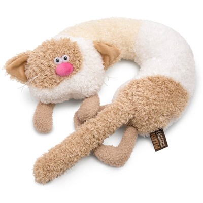 Мягкая игрушка — подушка «Кот Латте Макиато», 31 см