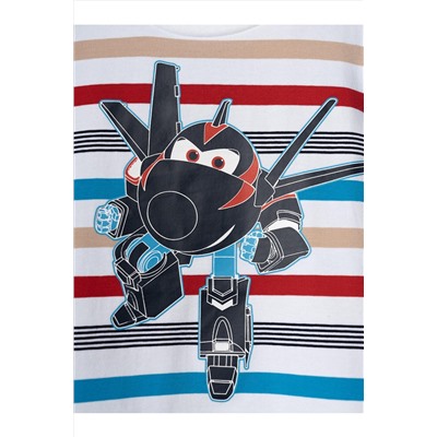 Фуфайка трикотажная для мальчиков (футболка) PLAYTODAY, 1243126