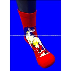 Носки универсальные ЦВЕТНЫЕ Символ 2026 года арт. 1861