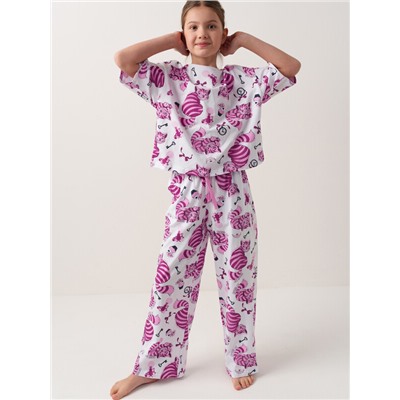 Пижама трикотажная для девочек