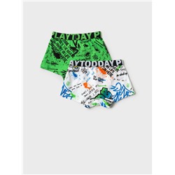 Трусы трикотажные для мальчиков - боксеры, 2 шт в комплекте