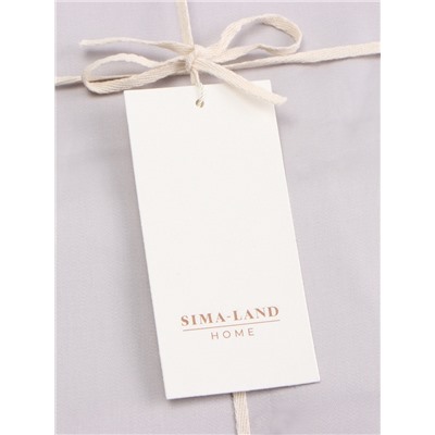 Простыня евро SL Home Tencel, 235×260 см, светло-серая, тенсель