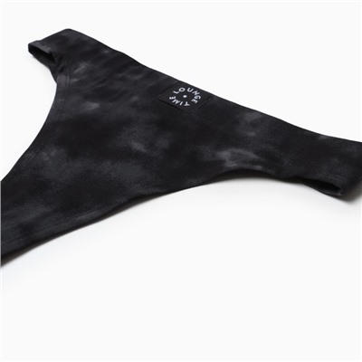 Трусы женские бразильяно Mark Formelle, чёрные, размер 48 (L)