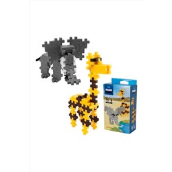 Игрушка Plus Plus Разноцветный конструктор для создания 3D моделей, сафари кор. Игрушки разных брендов, 267866
