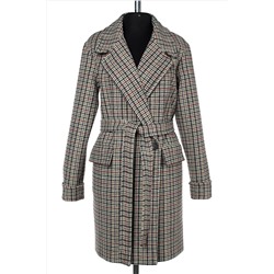 01-10121 Пальто женское демисезонное (пояс)