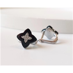 Серьги с керамикой