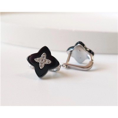 Серьги с керамикой