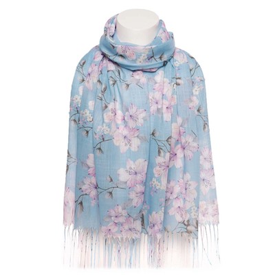 Палантин M-9 Цветы