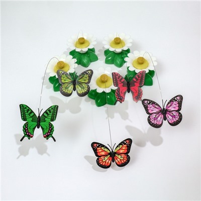 Интерактивная игрушка-дразнилка для кошек «Бабочка»