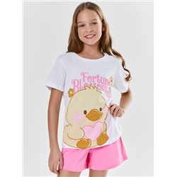 КОМПЛЕКТ ДЛЯ ДЕВОЧЕК (ФУТБОЛКА, ШОРТЫ) 567727