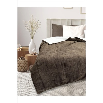 Плед Флайфи ФФ-030 коричневый НАТАЛИ, 958250