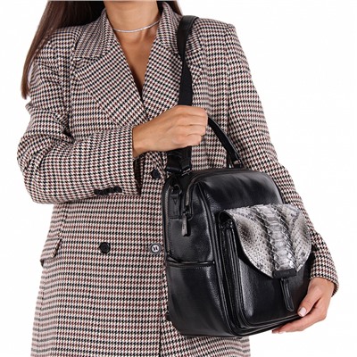 Рюкзак 69088-3 black Velina Fabbiano-Safenta