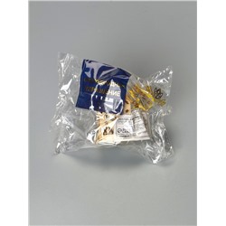 Ёлочная игрушка «Домик с колокольчиками», 6×4.5×4.5 см, от батареек, свечение тёплое белое