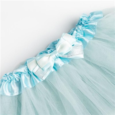 Юбка трёхслойная «Крошка Я», 17×19 см, мятная