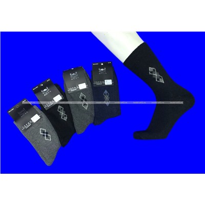 Термоноски мужские КАШЕМИР с рисунком арт 1603 - 1