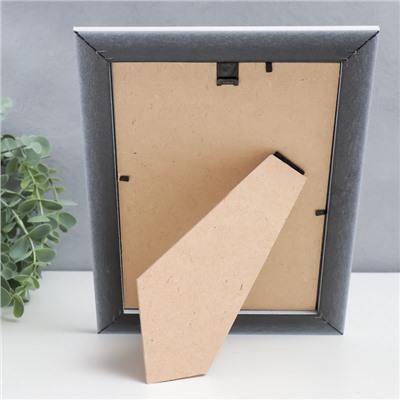 Фоторамка для фото 15×21 см «МИРАМ», пластик, белый, (пластиковый экран)