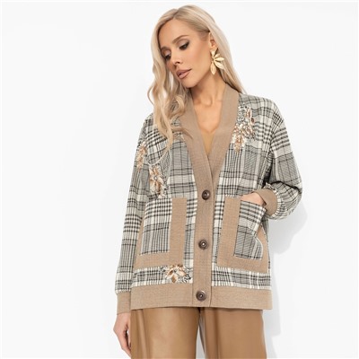 Кардиган с карманами, В модном режиме (классика)