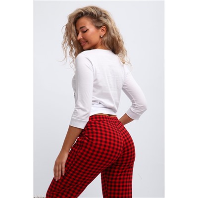 Пижама с брюками П162 Нарядные Ёлочки НАТАЛИ, 1214072