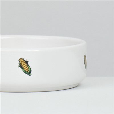 Миска для грызунов «Кукуруза», 80 мл 8.5×3 см, керамика