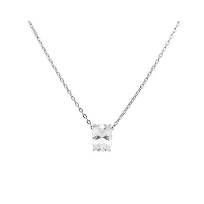 Колье из серебра куб.циркон., Ю-50009