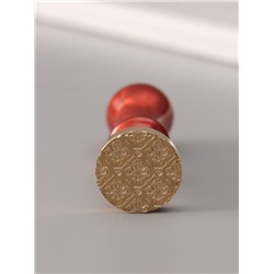 Печать для сургуча с пластиковой ручкой «Цветочная плитка», 6.3×2.5×2.5 см