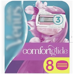 Кассеты для бритвы Dʤɪˈlett ВИНУС ComfortGlide Breeze (8 шт.) (Оригинал)