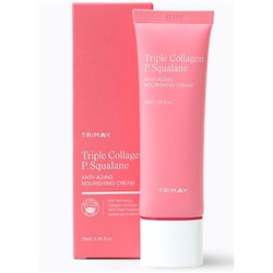 Trimay Питательный крем с коллагеном и скваланом Triple Collagen P.Squalane Anti-Aging Nourishing Cream