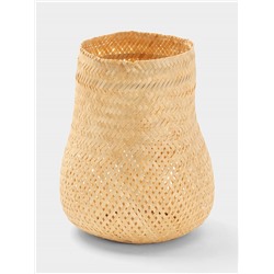 Корзинка плетёная из бамбука, 23×23×23 см