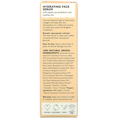 UpCircle, Face Serum, Hydrate +Firm, 30 ml