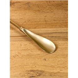 Ложка для обуви «Еловая шишка», 56 см, латунь, манговое дерево