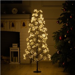 Светодиодный куст «Ель» 1.2 м, 900 LED, 31 В, свечение тёплое белое