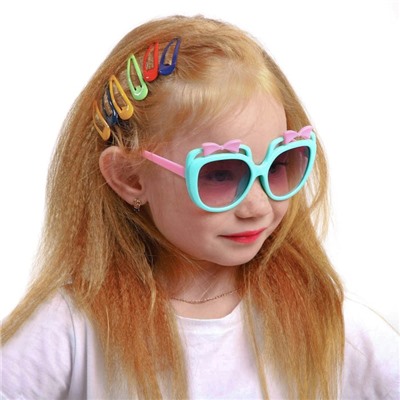 Очки солнцезащитные детские OneSun, UV 380, 4.5×12 см, микс