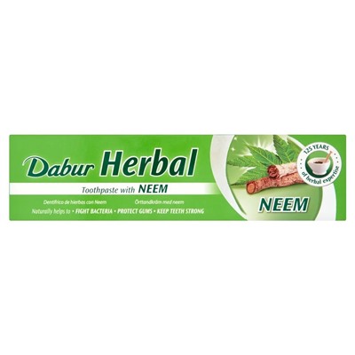 Dabur Herbal Tooth Paste - Neem / Дабур Зубная Паста С Нимом 120 г