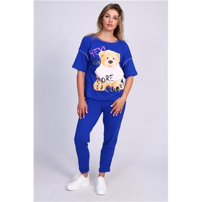 ТК 360 мишки Пижама (Синий)
