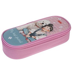 Пенал 1 отделение на молнии 220х90х50 мм "Пушистые объятия" (095131) 73302 Хатбер