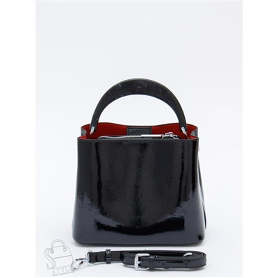 Сумка женская кожаная 2306-2Y black Polina&Eiterou