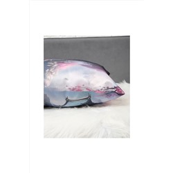 Наволочка декоративная атласная "Японский садик" 40х60см интерьерная НАТАЛИ, 1099610