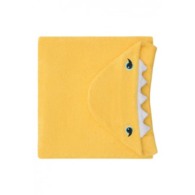 Полотенце-уголок махровый Звери 75*120 (Желтый)