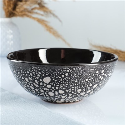 Салатник Борисовская керамика «Удачный средний», 1 л, 18×7.5 см, мрамор