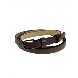 Ремень женский из искусственной кожи, цвет  шоколад