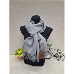 Мягкий палантин из кашемира, цвет серый