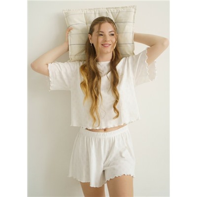 Для дома DEA MIA ФУТБОЛКА ЖЕНСКАЯ 5618 OVERSIZE CROP T-SHIRT