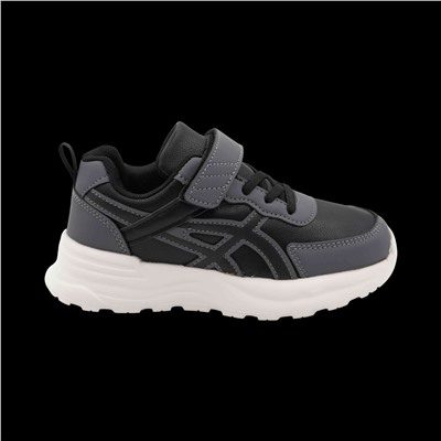 Кроссовки А863-3 черно серые