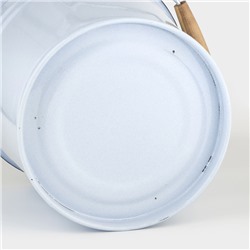 УЦЕНКА Ведро эмалированное, 12 л, без крышки, цвет МИКС