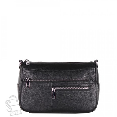 Сумка женская кожаная 6006VG black Vitelli Grassi