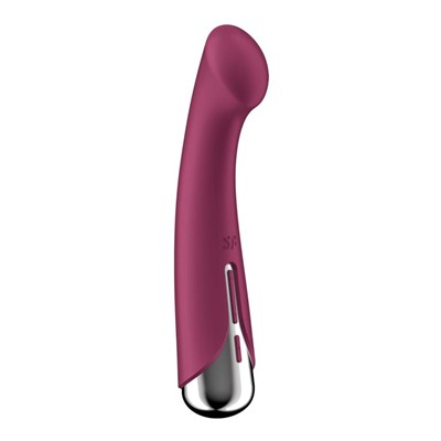 Сливовый вибратор для G-точки Spinning G-Spot 1 - 17 см.